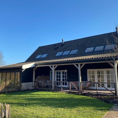 De Porrel Polsbroek Unit Met Prive Jacuzzi, Spa En Sauna Exterior foto