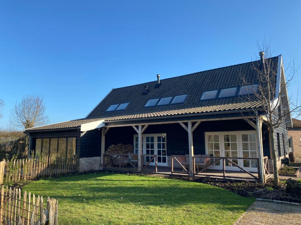 De Porrel Polsbroek Unit Met Prive Jacuzzi, Spa En Sauna Exterior foto